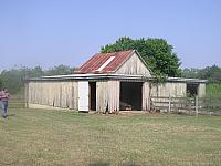 Barn that houses the log Cabin 